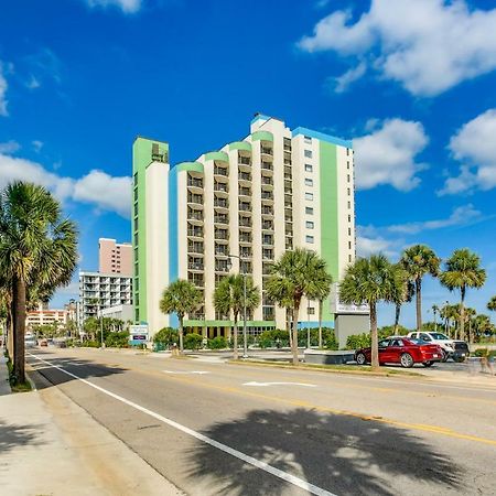 Oceanfront Condo W Balcony King Bed Meridian Plaza Myrtle Beach Bagian luar foto