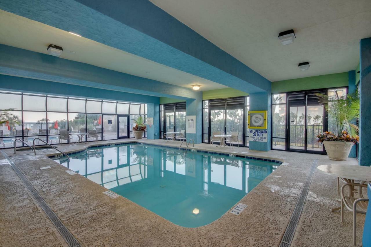 Oceanfront Condo W Balcony King Bed Meridian Plaza Myrtle Beach Bagian luar foto