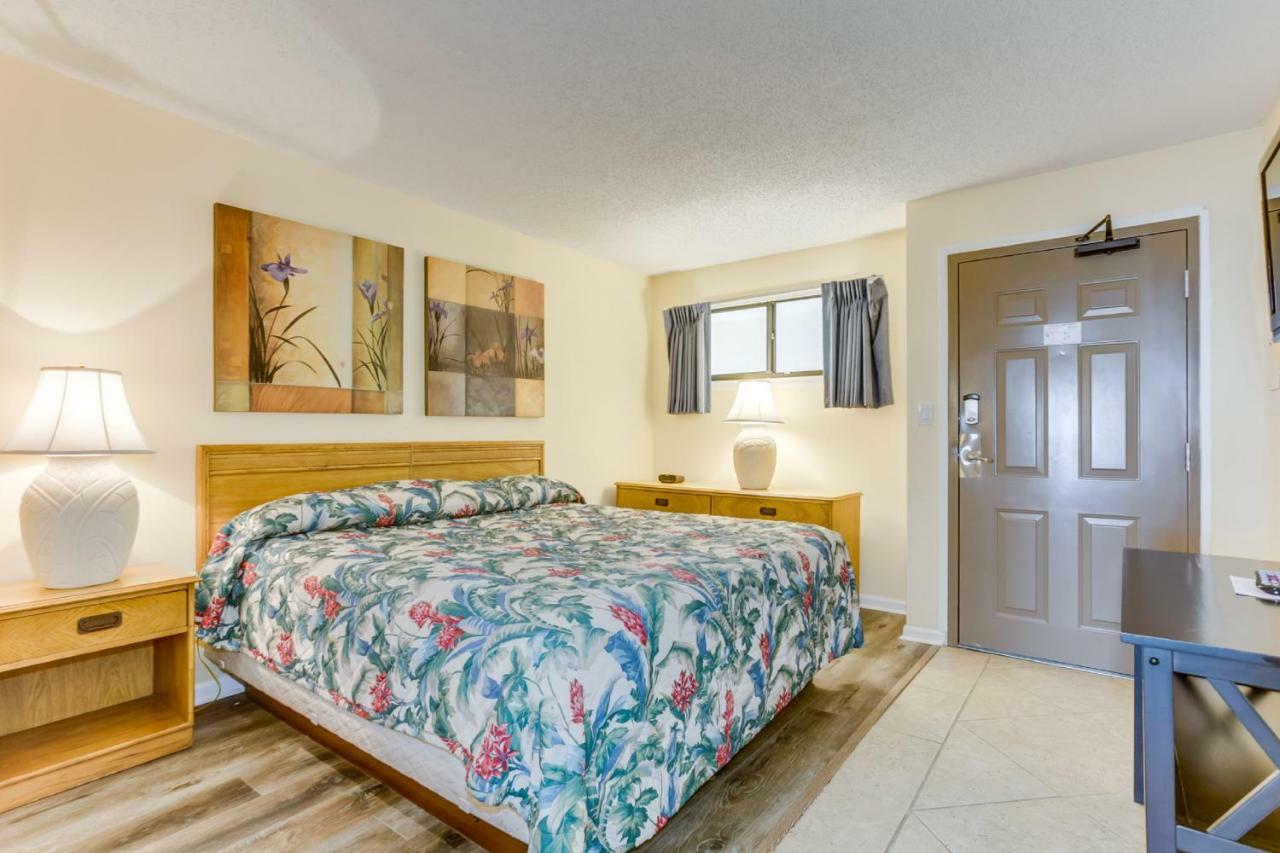 Oceanfront Condo W Balcony King Bed Meridian Plaza Myrtle Beach Bagian luar foto