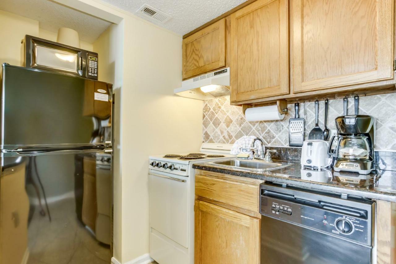 Oceanfront Condo W Balcony King Bed Meridian Plaza Myrtle Beach Bagian luar foto